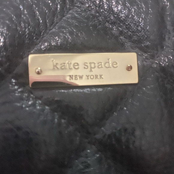 💥HP💥Kate Spade Black Quilted Handbag - Picture 7 of 8